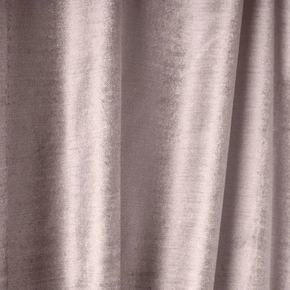 [West Elm] NWOT Luster Velvet Curtain - Dusty Blush